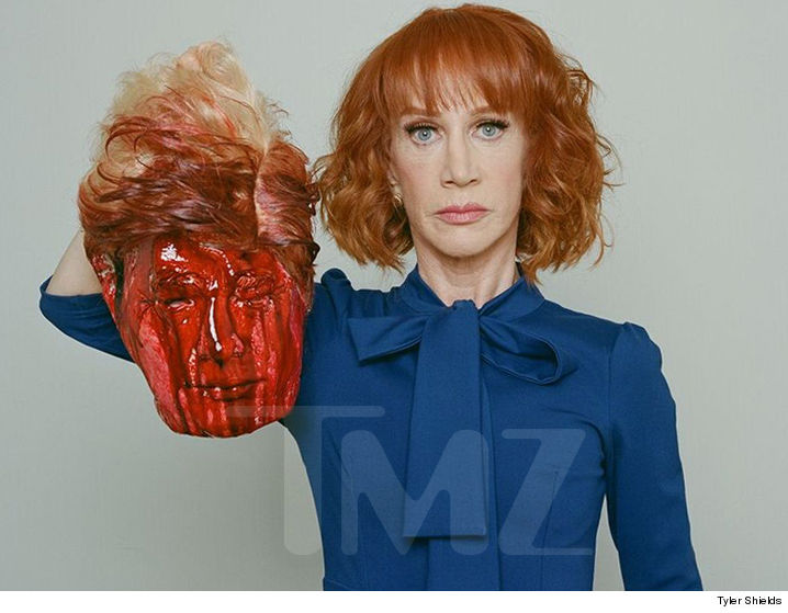 High Quality Kathy Griffin Donald Trump Blank Meme Template