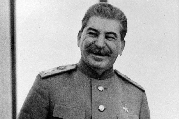 Stalin laughing Blank Meme Template