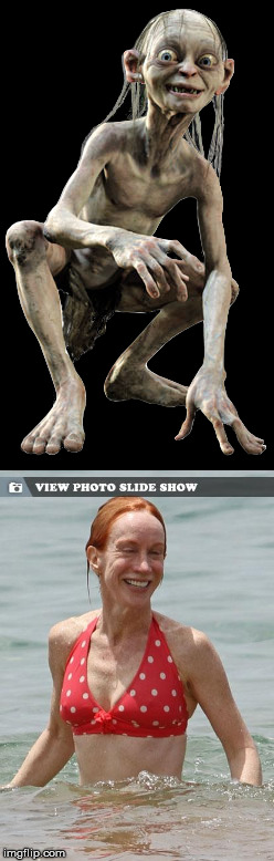 Gollum and Griffin  | image tagged in griffin | made w/ Imgflip meme maker