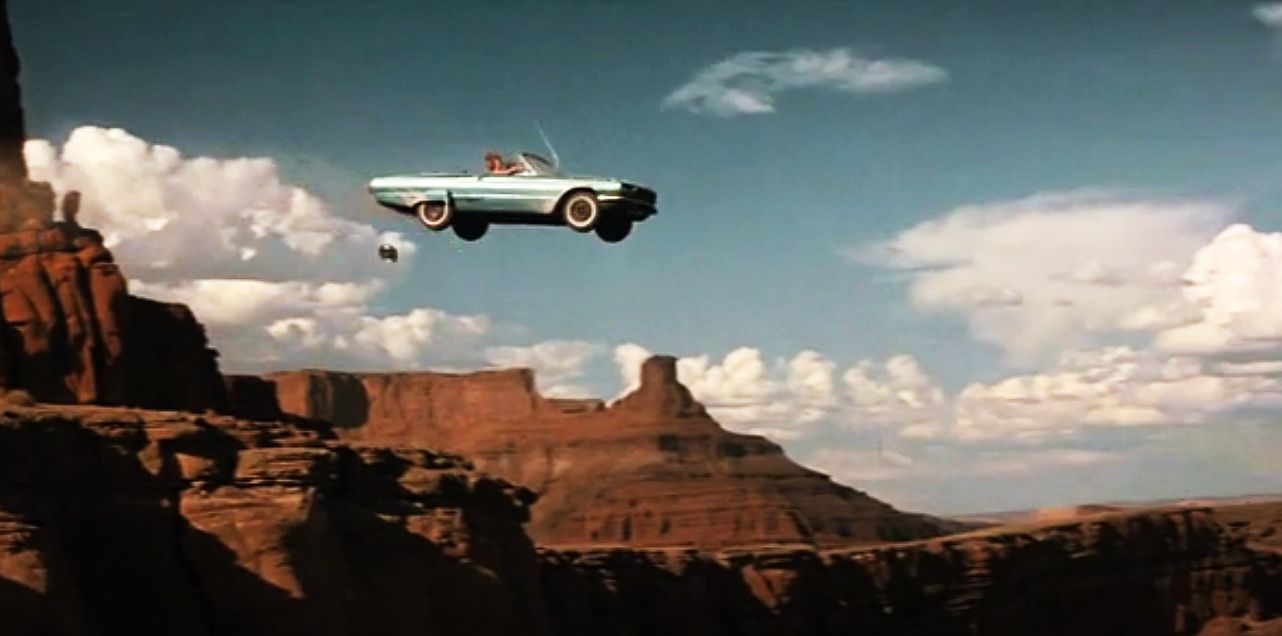 Thelma and Louise Airborne Blank Meme Template