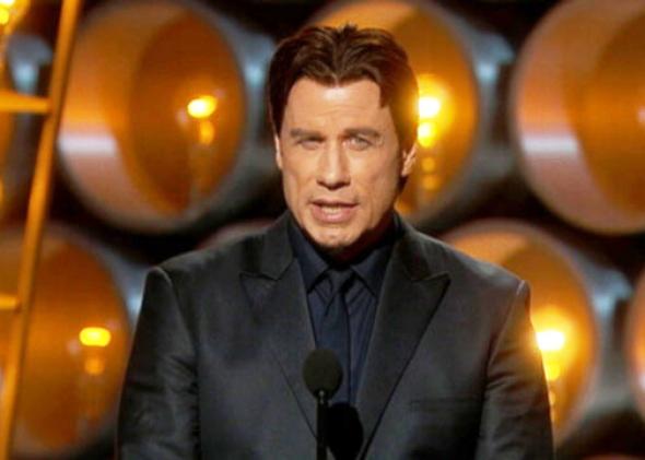 High Quality Travolta Oscars Blank Meme Template