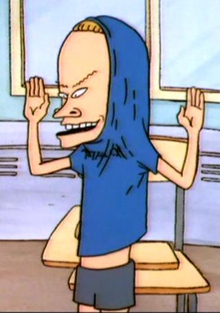 High Quality Beavis Cornholio Blank Meme Template