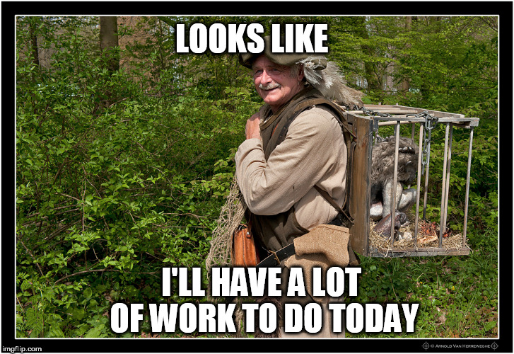 LOOKS LIKE I'LL HAVE A LOT OF WORK TO DO TODAY | made w/ Imgflip meme maker