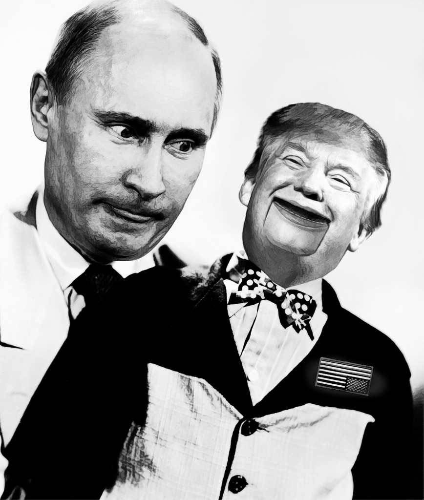 Trump Putin's Puppet Blank Meme Template
