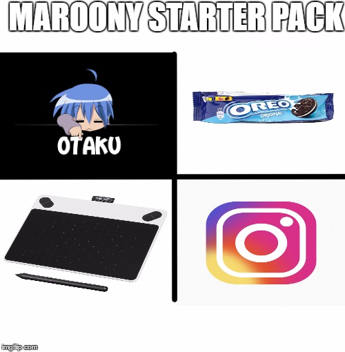 Blank Starter Pack | MAROONY STARTER PACK | image tagged in x starter pack | made w/ Imgflip meme maker