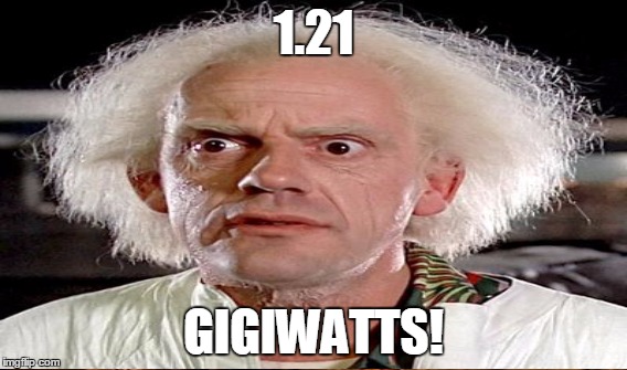 1.21 GIGIWATTS! | made w/ Imgflip meme maker