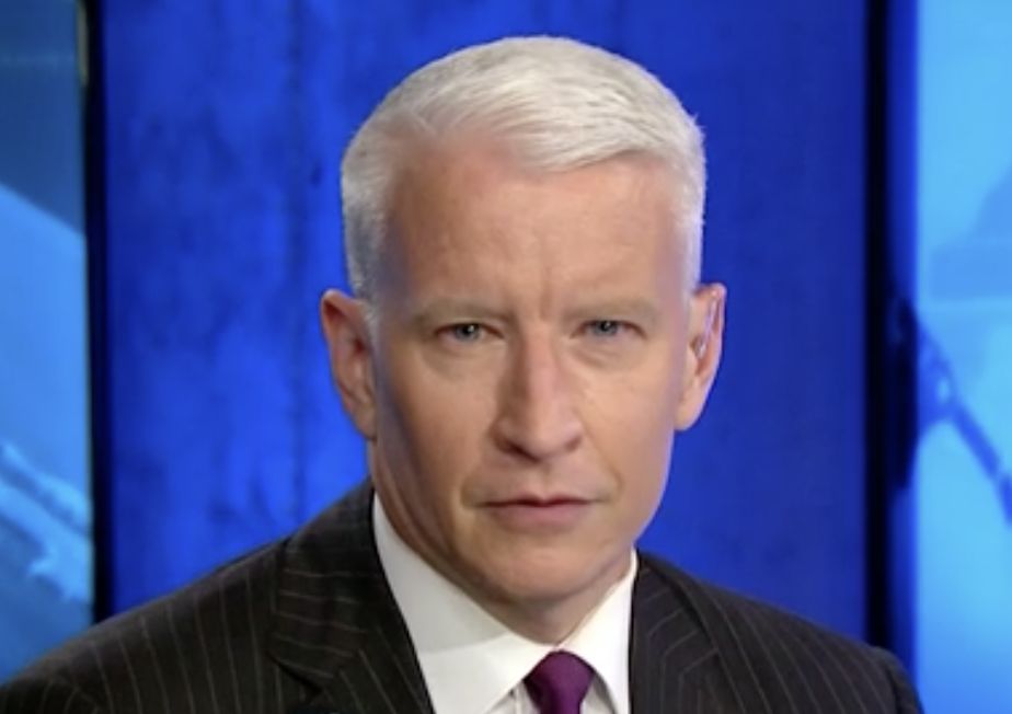 High Quality Anderson Cooper Blank Meme Template