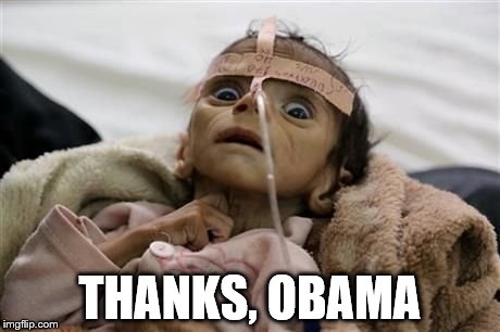 THANKS, OBAMA | image tagged in yemen | made w/ Imgflip meme maker