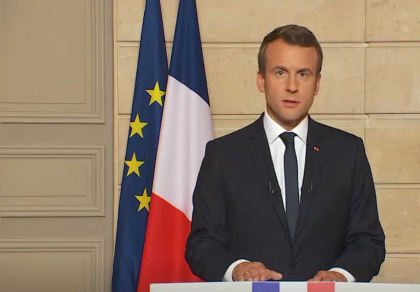 Macron Blank Meme Template