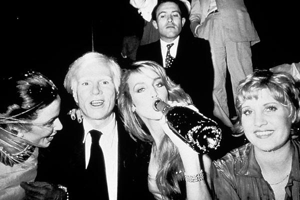 High Quality Andy Warhol at Studio 54 Blank Meme Template