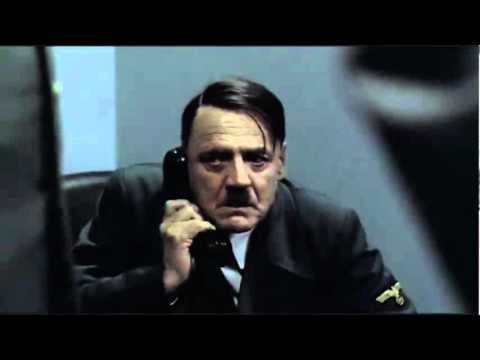Hitler on Phone Blank Meme Template
