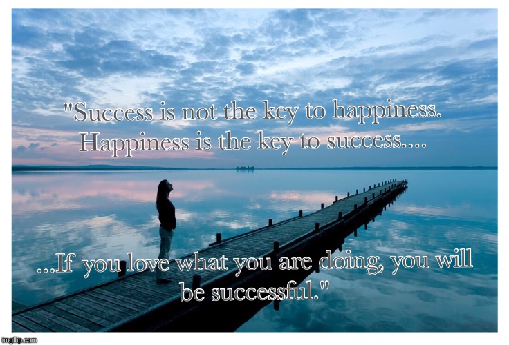 Happiness is Success | image tagged in success,happiness | made w/ Imgflip meme maker