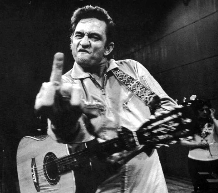 High Quality Johnny Cash Bird Blank Meme Template