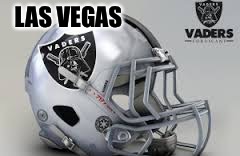The Las Vegas Darth Vaders | LAS VEGAS | image tagged in las vegas running vaders,meme gif,nfl oakland raiders,football star wars,i did it man,tommy mac | made w/ Imgflip meme maker