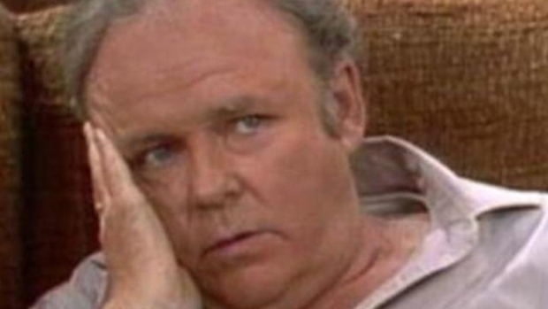 Archie Bunker-This is what a heatless loser looks like. Blank Meme Template