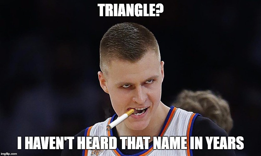 TRIANGLE? I HAVEN'T HEARD THAT NAME IN YEARS | made w/ Imgflip meme maker