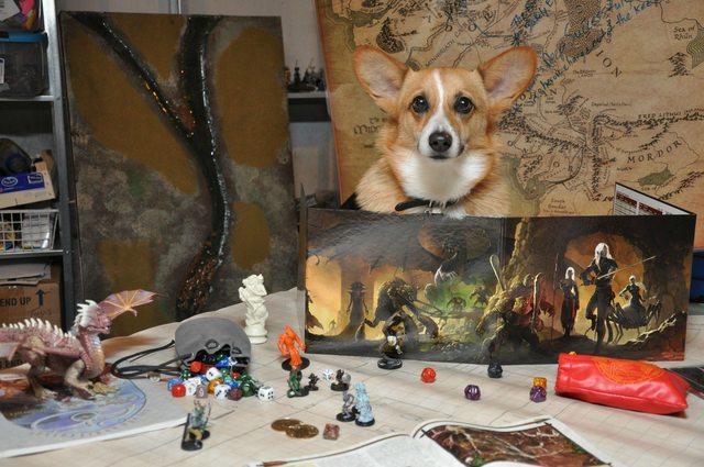 D&D Dog Blank Meme Template