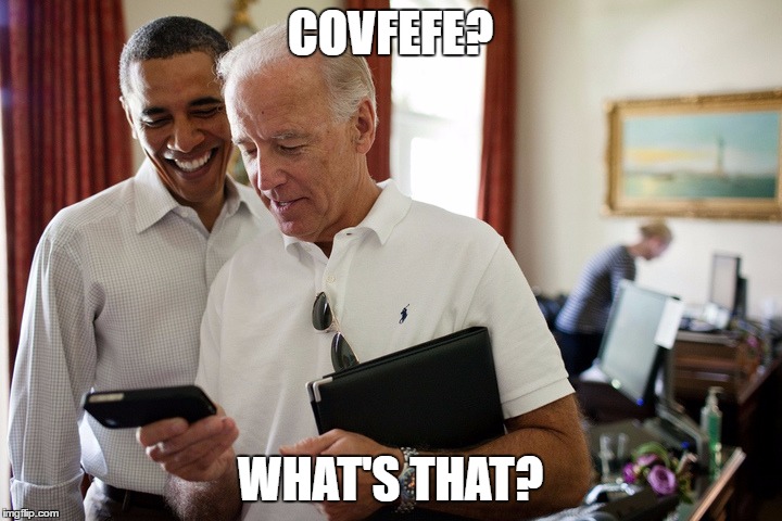 COVFEFE? WHAT'S THAT? | image tagged in stan | made w/ Imgflip meme maker