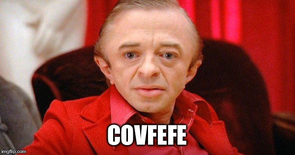 Covfefe? | COVFEFE | image tagged in covfefe | made w/ Imgflip meme maker