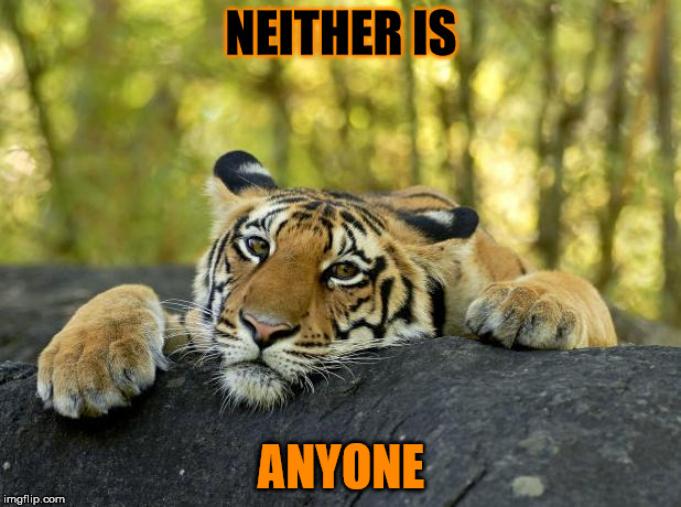 NEITHER IS ANYONE | made w/ Imgflip meme maker