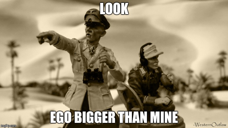 LOOK EGO BIGGER THAN MINE | made w/ Imgflip meme maker