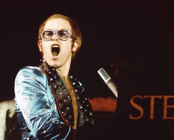 High Quality 70s Elton John Blank Meme Template