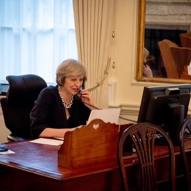 High Quality Theresa May Blank Meme Template