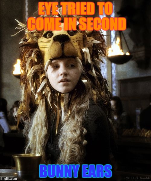EYE TRIED TO COME IN SECOND BUNNY EARS | made w/ Imgflip meme maker
