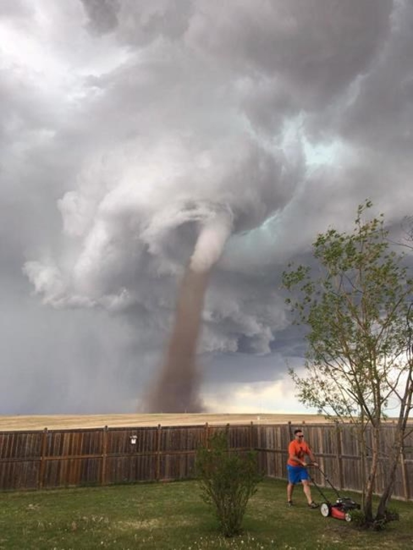 High Quality Tornado Lawnmower Blank Meme Template