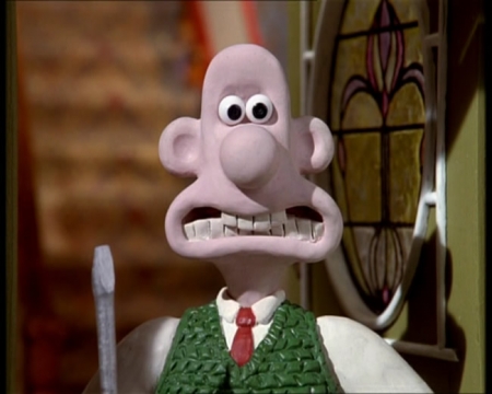 Wallace w/o Gromit Blank Meme Template