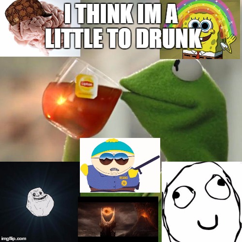 But That's None Of My Business Meme | I THINK IM A LITTLE TO DRUNK | image tagged in memes,but thats none of my business,kermit the frog | made w/ Imgflip meme maker
