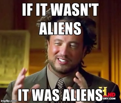 image tagged in ancient aliens | made w/ Imgflip meme maker