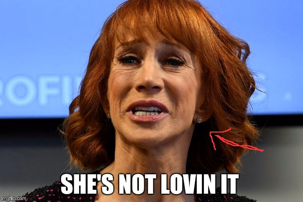 SHE'S NOT LOVIN IT | made w/ Imgflip meme maker