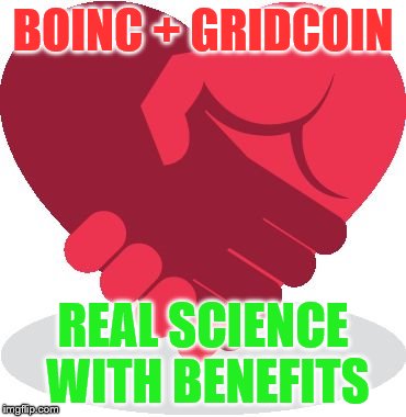 mercy benefits both the giver and receiver | BOINC + GRIDCOIN; REAL SCIENCE WITH BENEFITS | image tagged in mercy benefits both the giver and receiver | made w/ Imgflip meme maker