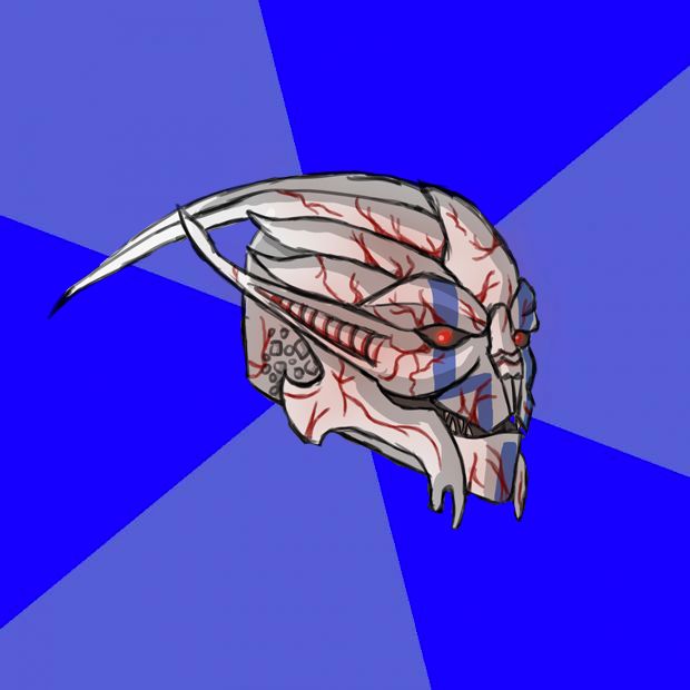 Estranged Turian Husband Blank Meme Template