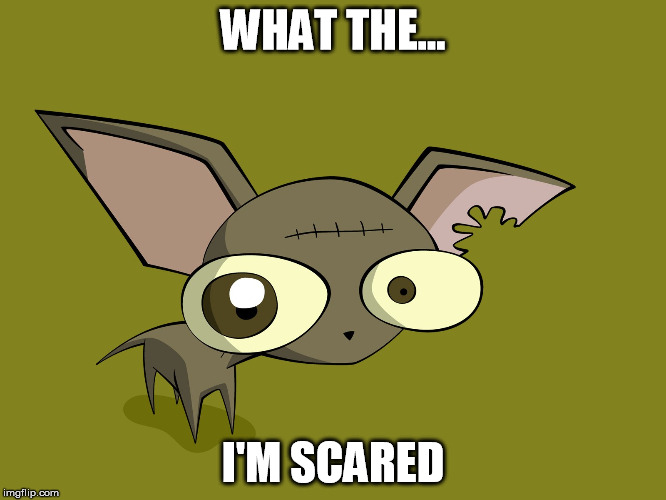 WHAT THE... I'M SCARED | made w/ Imgflip meme maker