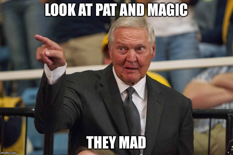 LOOK AT PAT AND MAGIC; THEY MAD | made w/ Imgflip meme maker