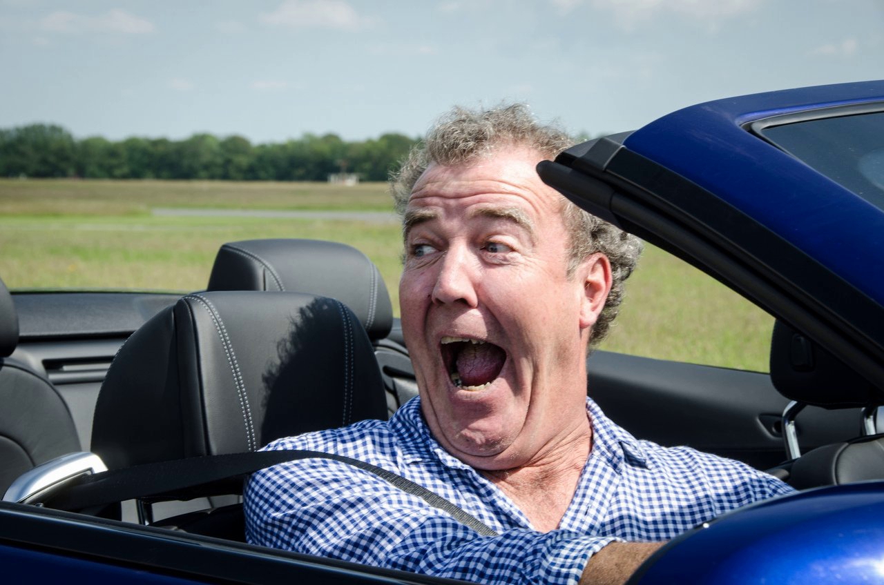 High Quality jeremy clarkson driving Blank Meme Template