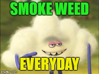 high sky | SMOKE WEED; EVERYDAY | image tagged in smoke weed everyday | made w/ Imgflip meme maker