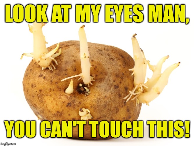 LOOK AT MY EYES MAN, YOU CAN'T TOUCH THIS! | made w/ Imgflip meme maker