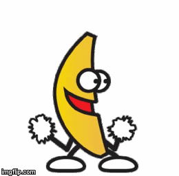 Dancing Banana | image tagged in gifs,memes | made w/ Imgflip video-to-gif maker
