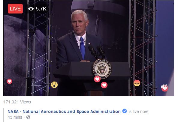 Pence_NASA Blank Meme Template