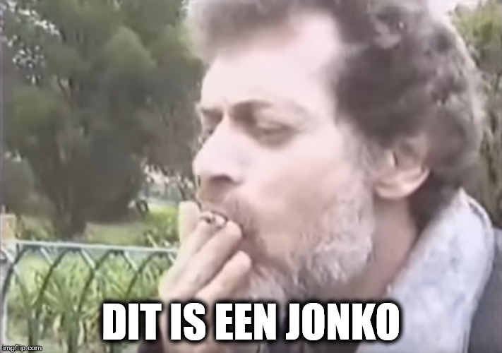 DIT IS EEN JONKO | image tagged in terence joint | made w/ Imgflip meme maker