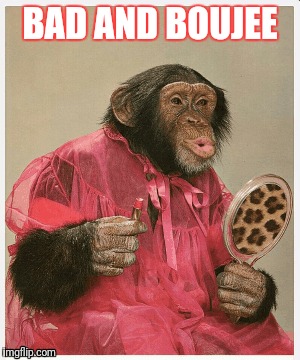 Raindrops....drop tops | BAD AND BOUJEE | image tagged in disaster girl | made w/ Imgflip meme maker