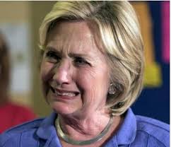 High Quality Hillary crying Blank Meme Template