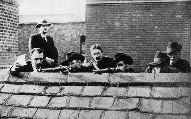 High Quality Irish rebel rooftop - Getty Images Blank Meme Template