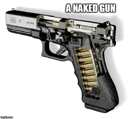 A NAKED GUN | made w/ Imgflip meme maker
