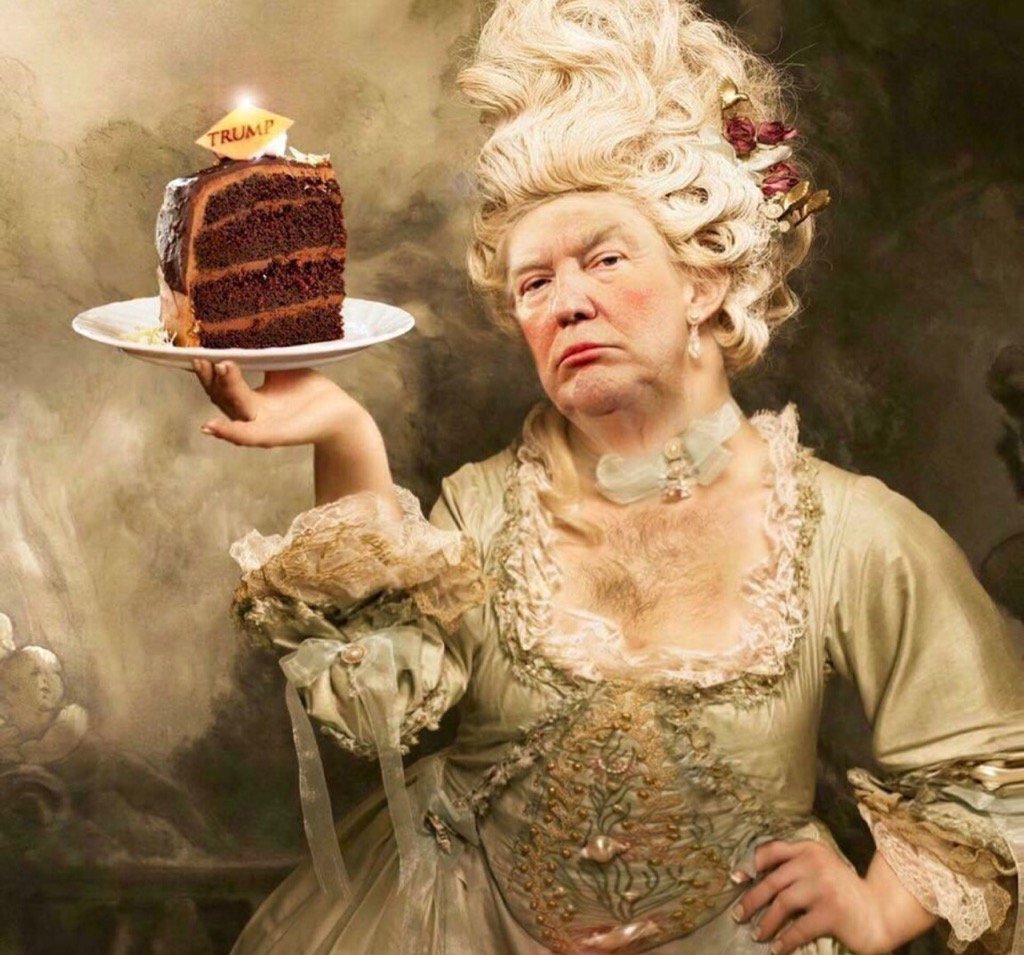 High Quality trump cake Blank Meme Template