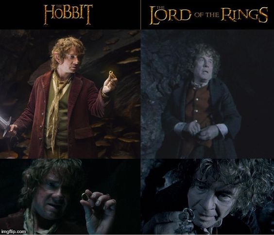 One of these things is not like the other | image tagged in the hobbit,the lord of the rings,bilbo baggins,bilbo,lord of the rings,hobbit | made w/ Imgflip meme maker