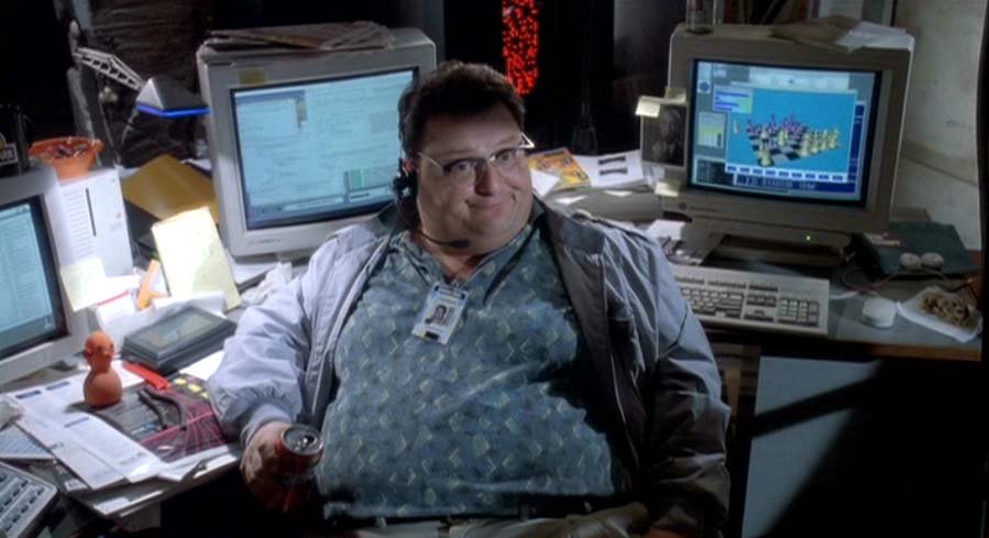 High Quality Jurrasic Park IT Guy Blank Meme Template